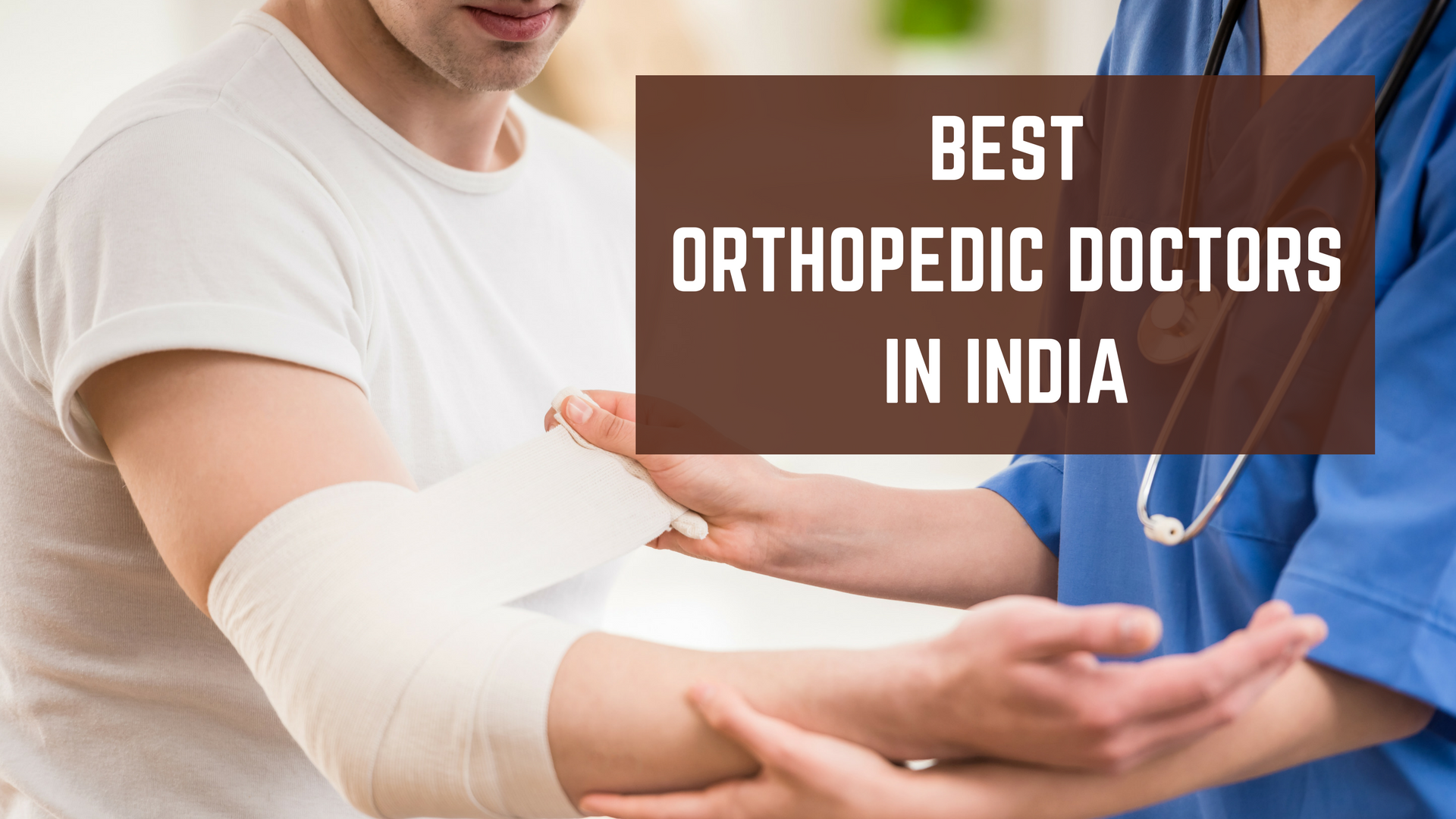 Who is India's No 1 ortho doctor?
